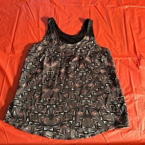 Womens racer back tank top. Size medium
